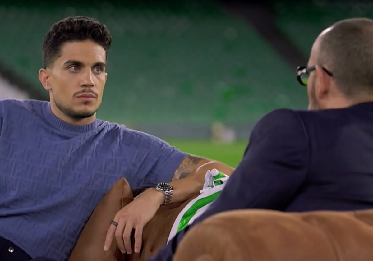 Marc Bartra en el programa 'Viajando con Chester' de Risto Mejide
