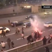 Los goles del PSG en la final de la Champions desatan la violencia en las calles de París