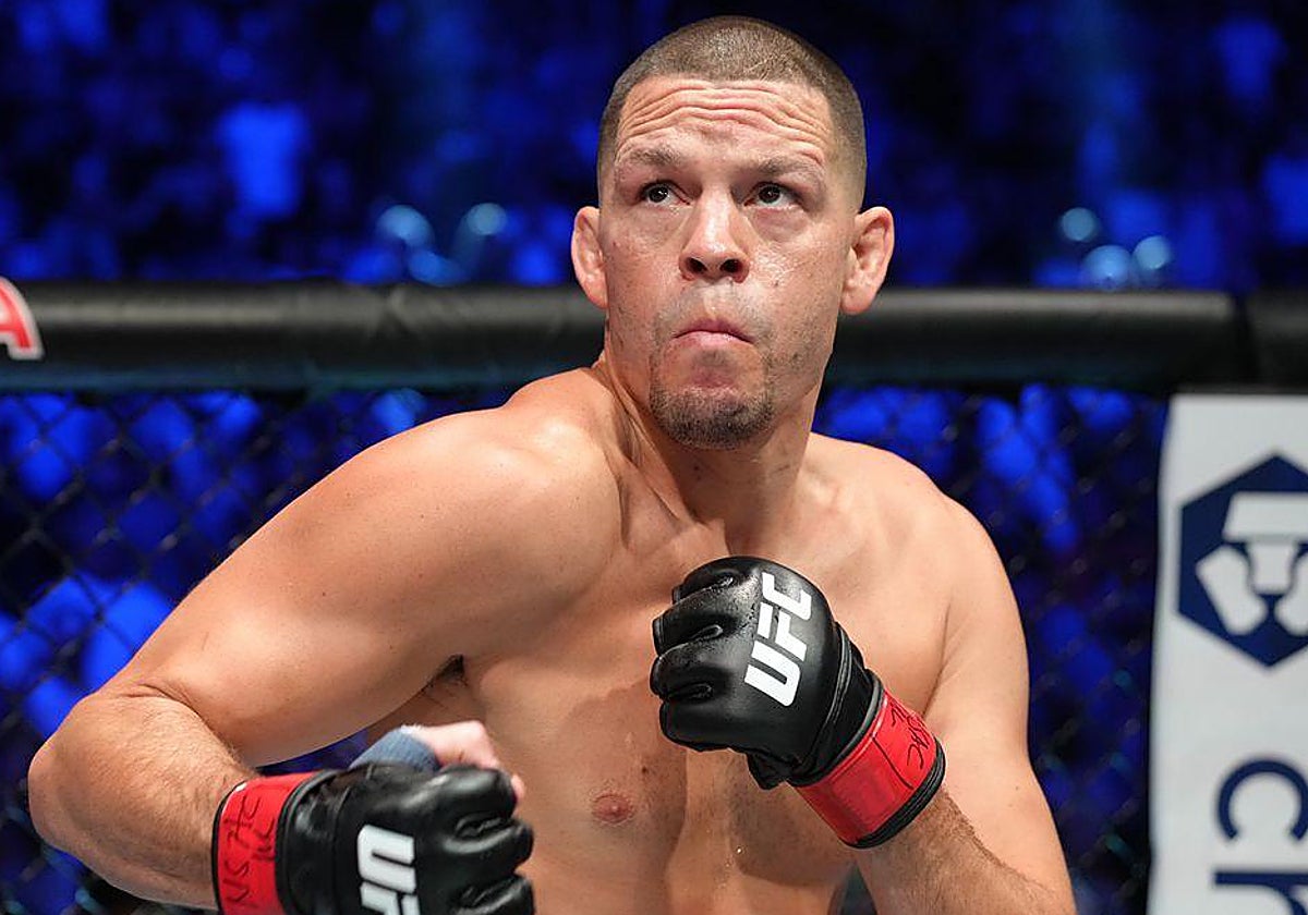 Nate Díaz, antes de un combate