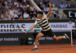 Alcaraz - Shelton: horario, canal de televisión y dónde ver online el partido de octavos de Roland Garros