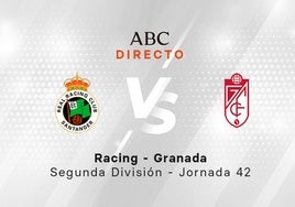 Racing - Granada, estadísticas del partido