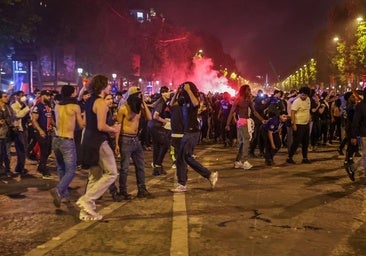 Casi 300 detenidos por disturbios en París tras la victoria del PSG en la final de la Champions