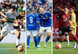 El ascenso, en un puño: Elche, Oviedo y Mirandés se disputan subir a Primera