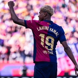R1+círculo: el gol de videojuego de Lamine Yamal que nadie consigue parar