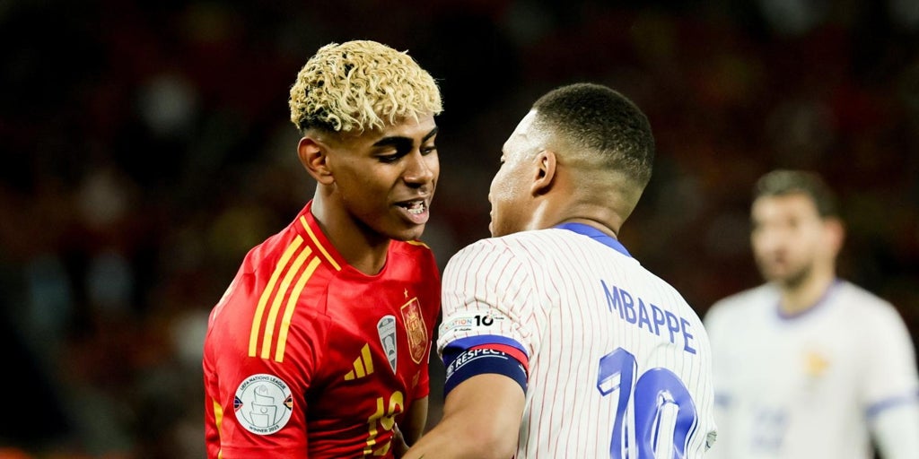 Lamine se ajusta la corona de mbappé: «por esto juego al fútbol»