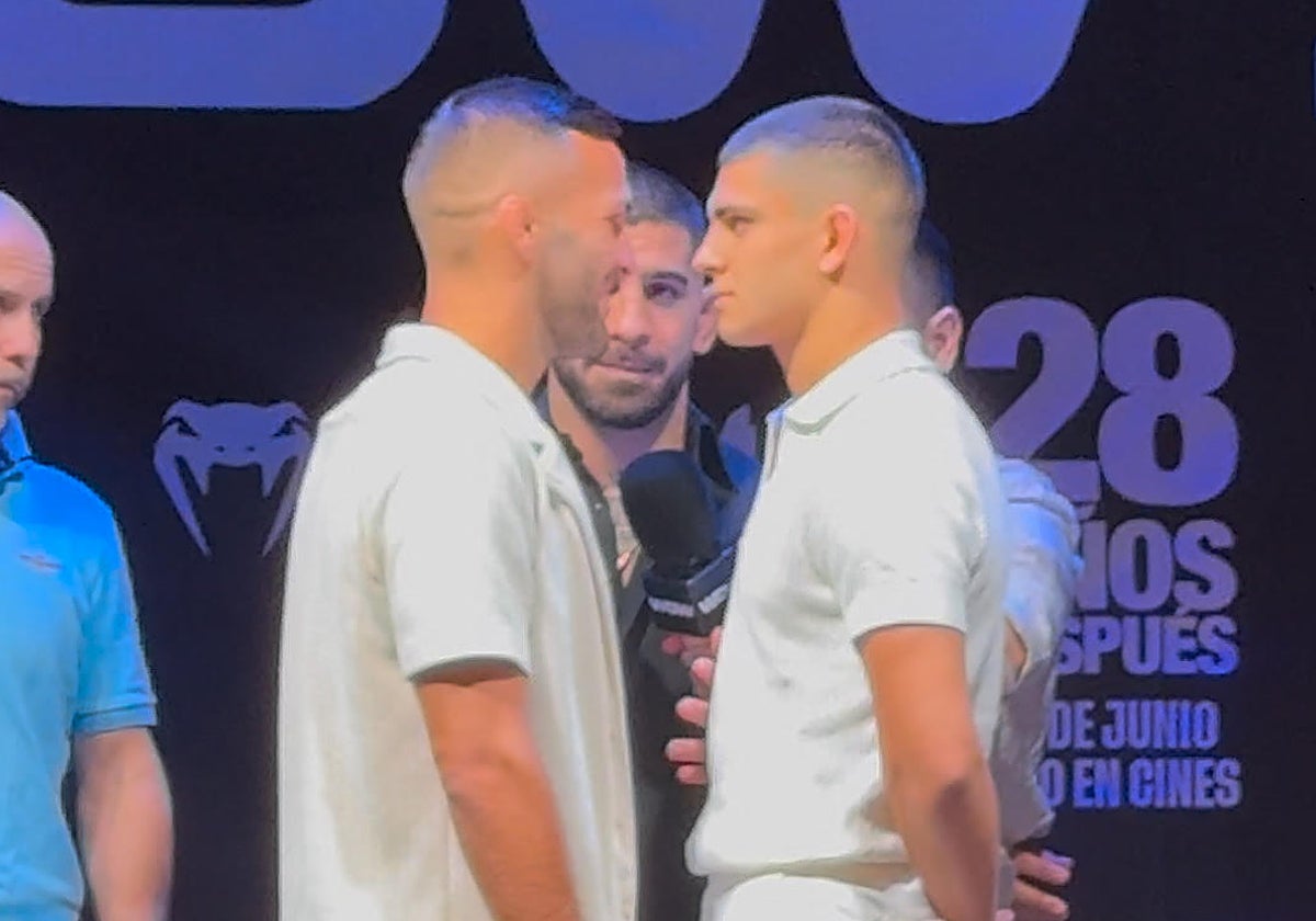 Hecher Sosa (izq.) y Yaman El Diamante