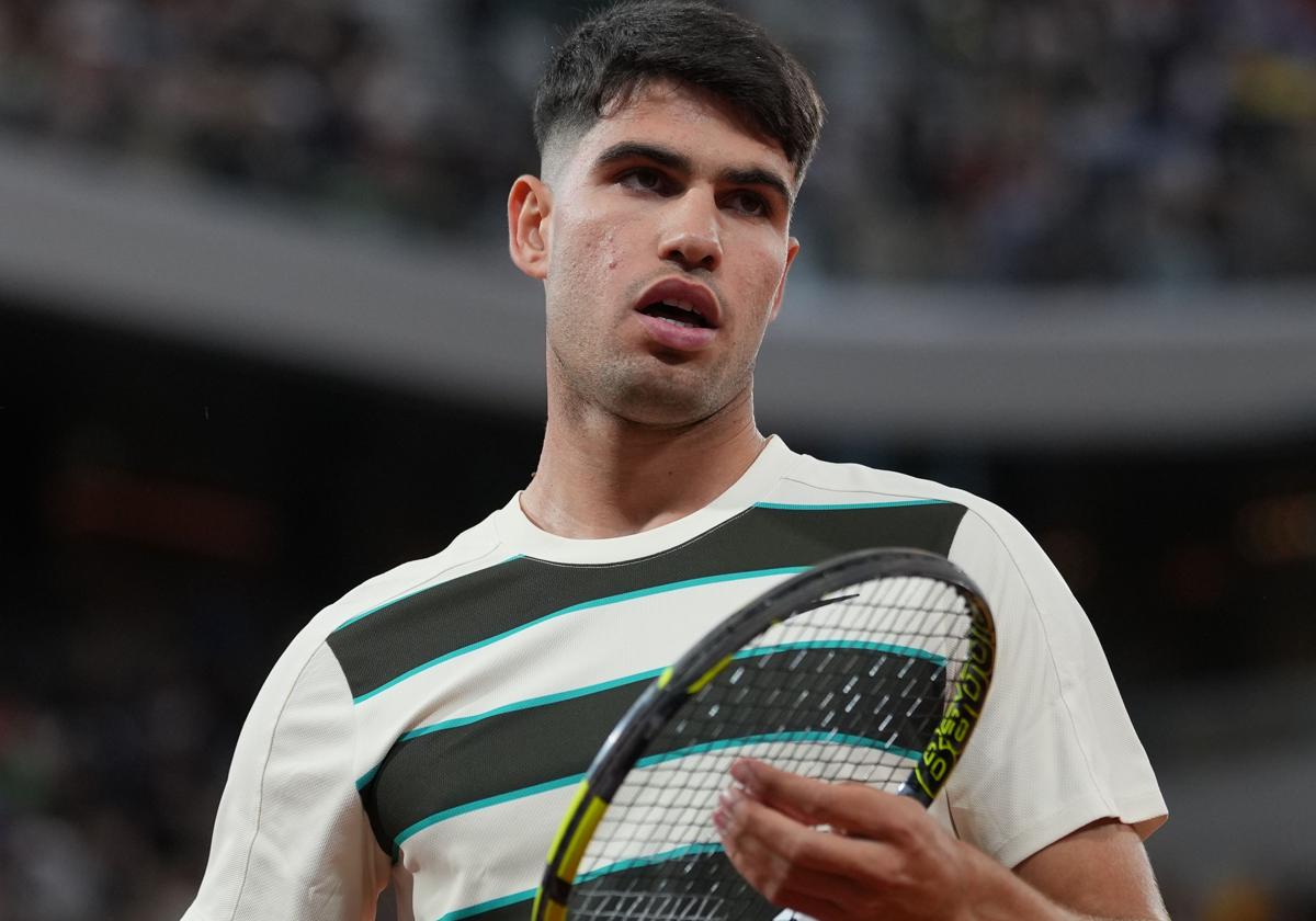 Dónde ver en televisión y online el partido de Carlos Alcaraz hoy de Roland Garros y a qué hora juega contra Musetti las semifinales