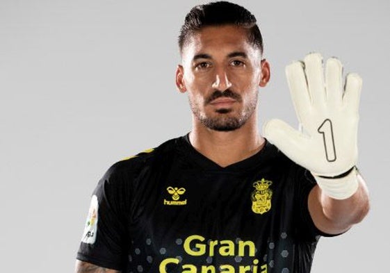 Álvaro Valles, en su etapa en la UD Las Palmas