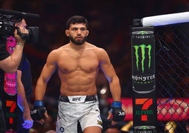 Arman Tsarukyan antes de uno de sus combates