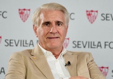 Antonio Cordón, en su primera entrevista como director de fútbol del Sevilla