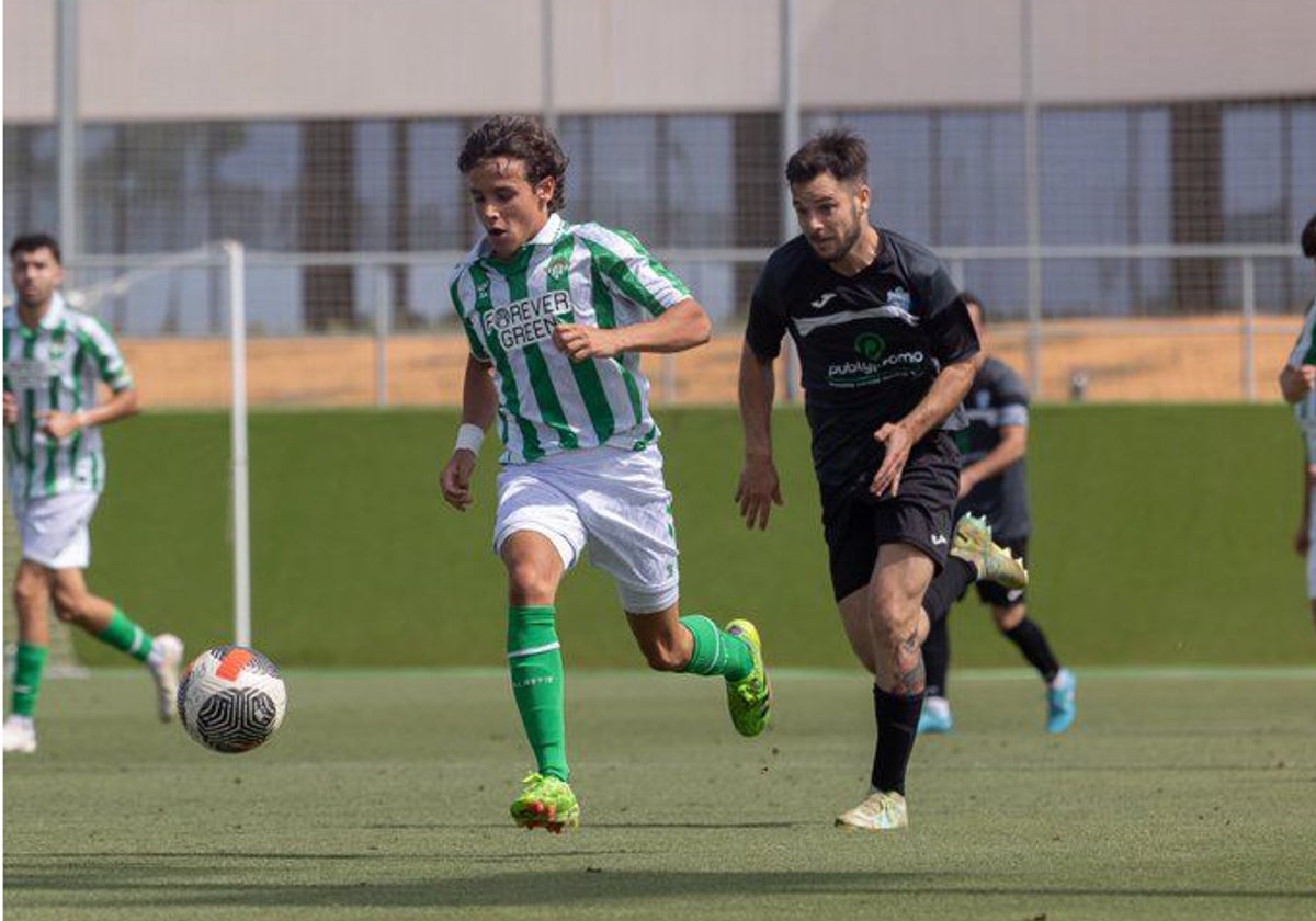 Partido Betis C-UD Rinconada en la ciudad deportiva Rafael Gordillo