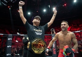 Hecher Sosa se corona en una noche histórica para las MMA españolas