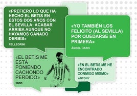 Las frases que marcaron la temporada 24-25 en el Betis