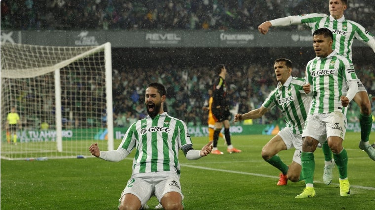 Isco, tras marcar en el Real Betis-Real Madrid de LaLiga 24-25