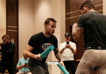 Javi Climent, entrenador de Topuria: «Ilia me desconectó el sistema nervioso en la preparación»