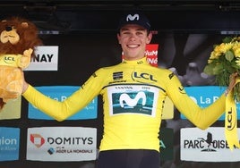 Iván Romeo, vencedor en el Dauphiné