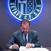 Ángel Torres: «Hubo una reunión la semana pasada y Bordalás va a seguir»