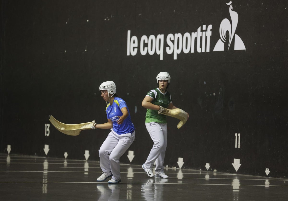 Imagen del partido entre las selecciones de España y el País Vasco