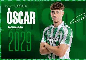 El Betis hace oficial la renovación de Óscar Masqué hasta 2029