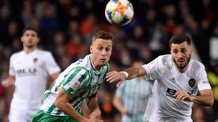 Sergio Canales en su etapa como jugador del Real Betis