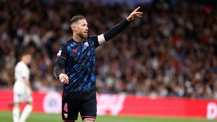 Sergio Ramos en su segunda etapa como jugador del Sevilla FC