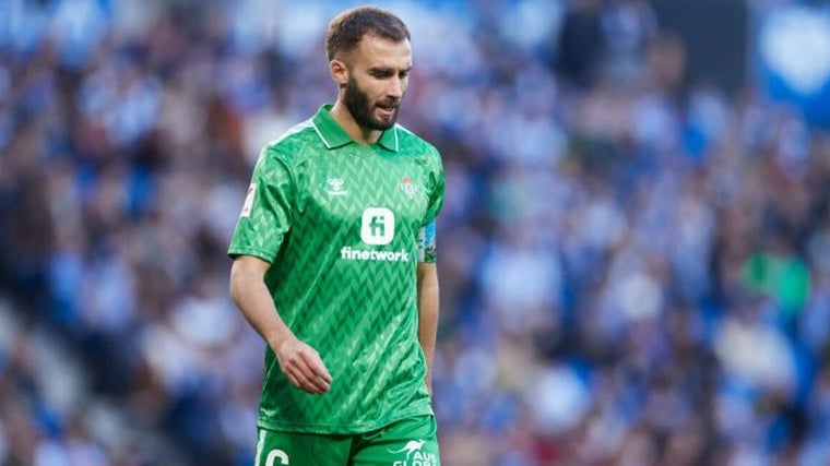 Germán Pezzella en su etapa en el Real Betis