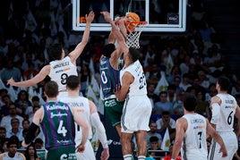 Estadísticas del Real Madrid - Unicaja, partido de la semifinal de la ACB