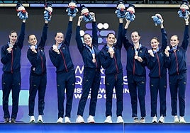 Alisa Ozhogina y Marina García suman la segunda medalla en la Superfinal de la Copa del Mundo