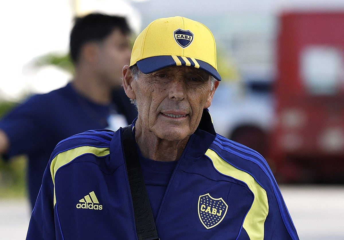 Miguel Ángel Russo, entrenador del Boca Juniors