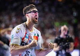 El sevillano Antonio Serradilla, campeón de Europa de balonmano con el SC Magdeburg
