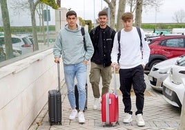 Jesús Rodríguez y  Juanlu Sánchez, grandes amigos dentro y fuera del campo