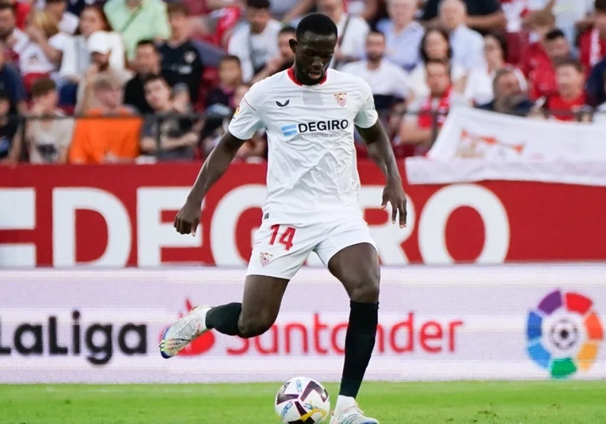 Tanguy Nianzou, en un partido de la pasada temporada