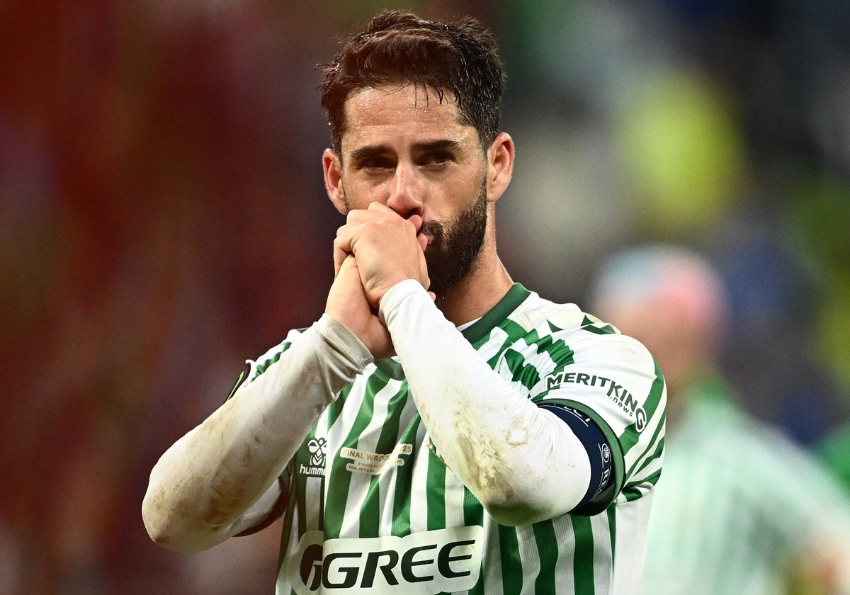 Isco Alarcón, en un partido del Betis.