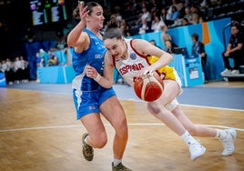 Iyana Martín, en el duelo ante Gran Bretaña
