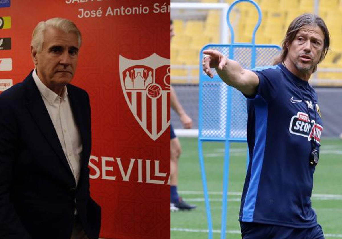 Antonio Cordón y Matías Almeyda