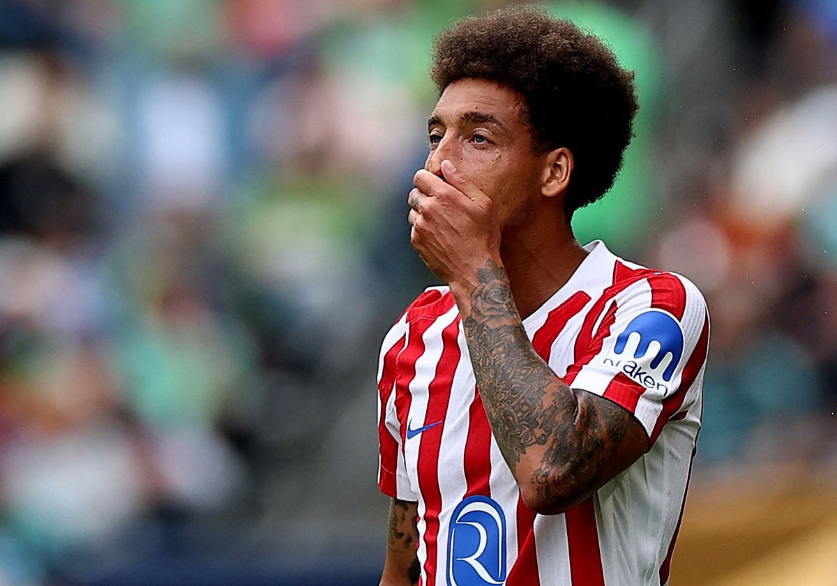 Witsel, durante el segundo partido de los rojiblancos en el Mundial de Clubes