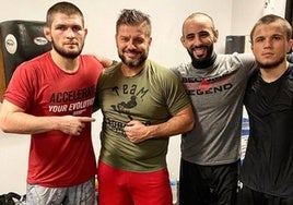 Así es el 'campamento de entrenamiento' de Khabib Nurmagomedov e Islam Makhachev