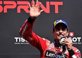 Marc lidera la carrera al esprint en Mugello