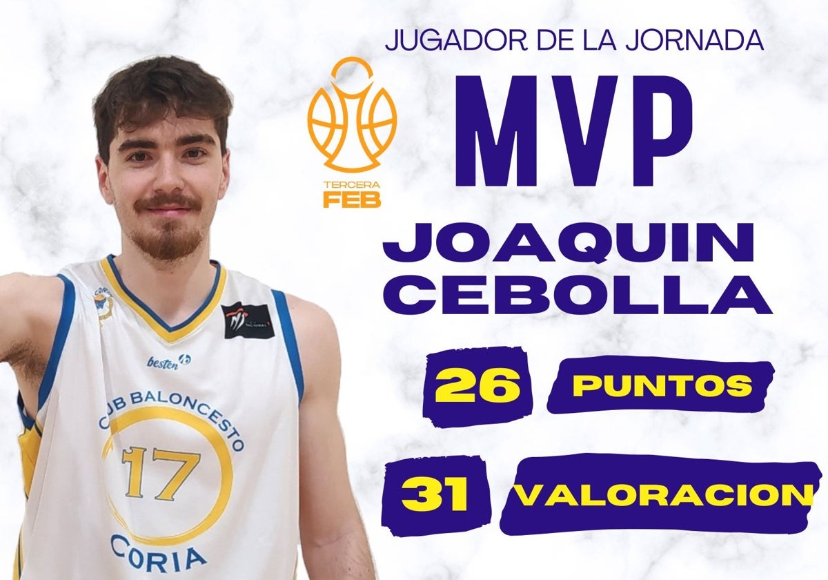 Joaquín Cebolla, con el club en el que se ha formado como jugador, el Ática Coria