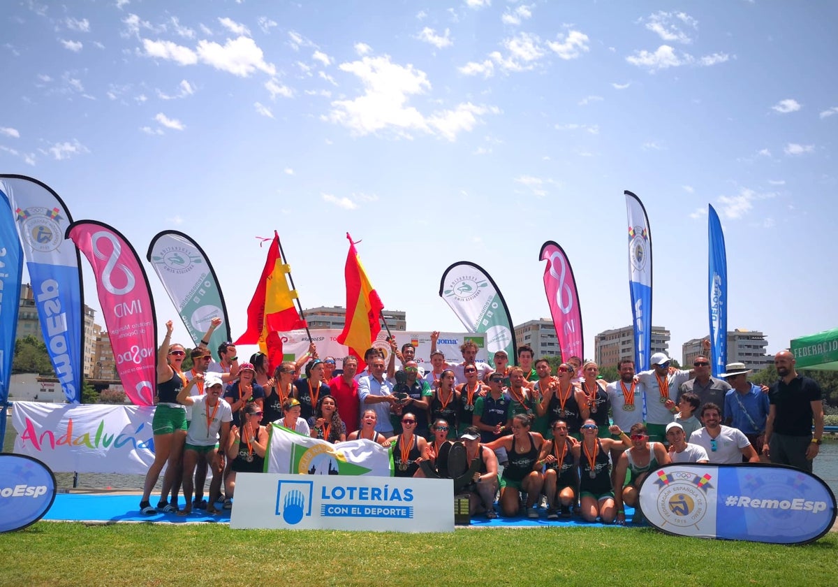 El Club Náutico Sevilla, campeón de España absoluto