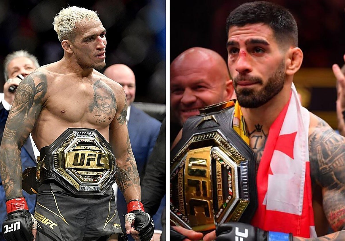 Topuria - Charles Oliveira: este es el ganador del combate de la UFC 317, según las apuestas