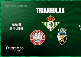 El Real Betis disputará el triangular de Faro ante UD Leiria y SC Farense