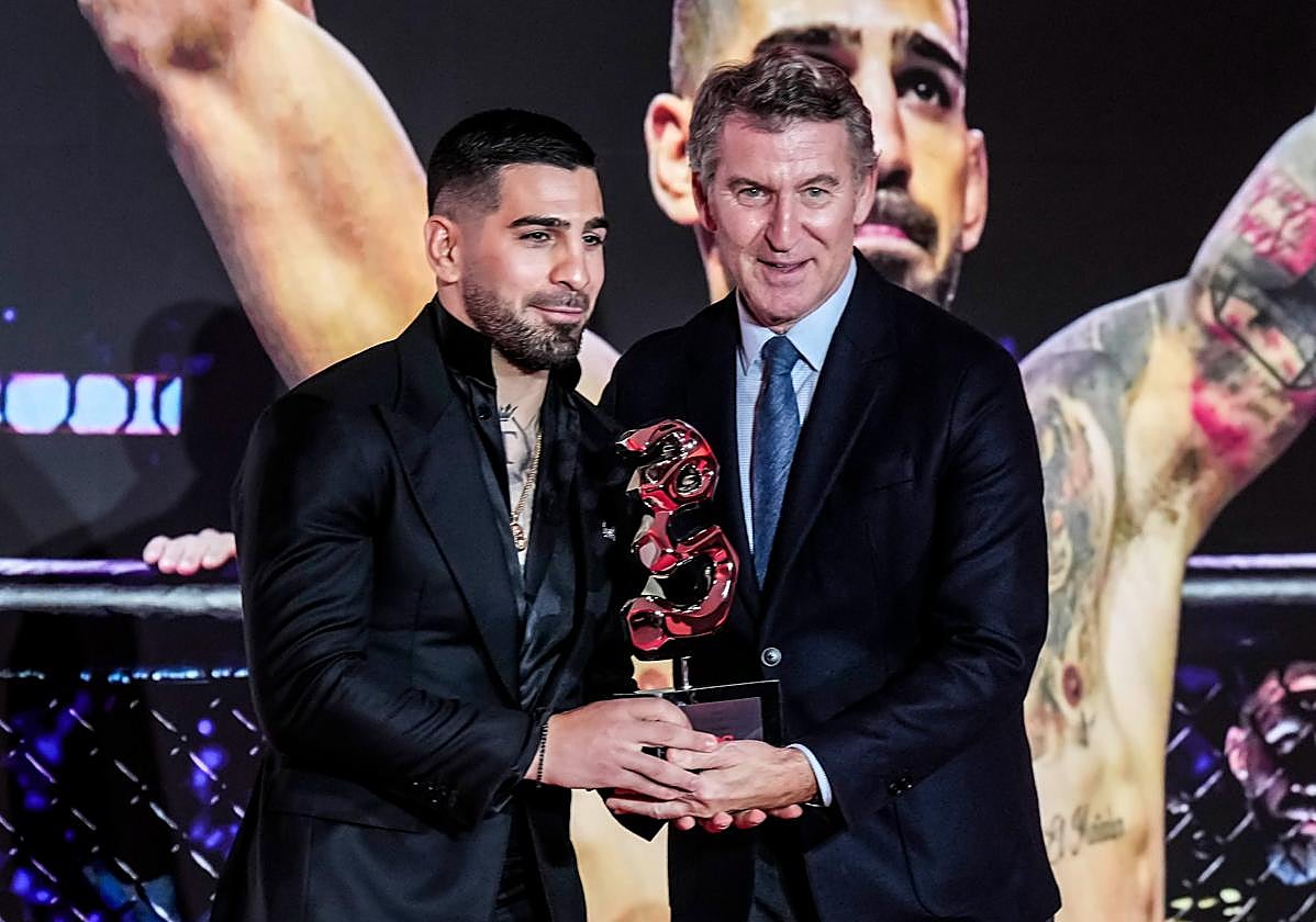 Feijóo celebra la victoria «histórica» de Ilia Topuria: «Gran campeón de peso ligero y orgullo de España»