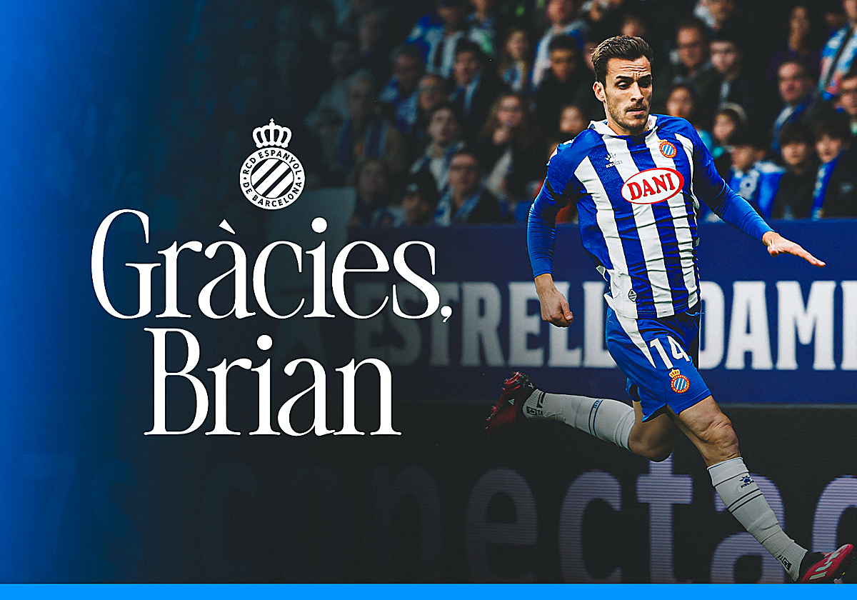 El Espanyol se despide de Brian Oliván