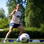 Una mejoría de récord: Aitana ya se entrena en Suiza y amenaza a Portugal