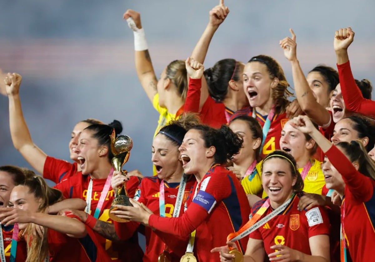 La selección española de fútbol conquistó en 2023 su primer Mundial femenino