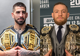 Conor McGregor alaba la victoria de Ilia Topuria: «Felicidades por ganar mis antiguos títulos...»