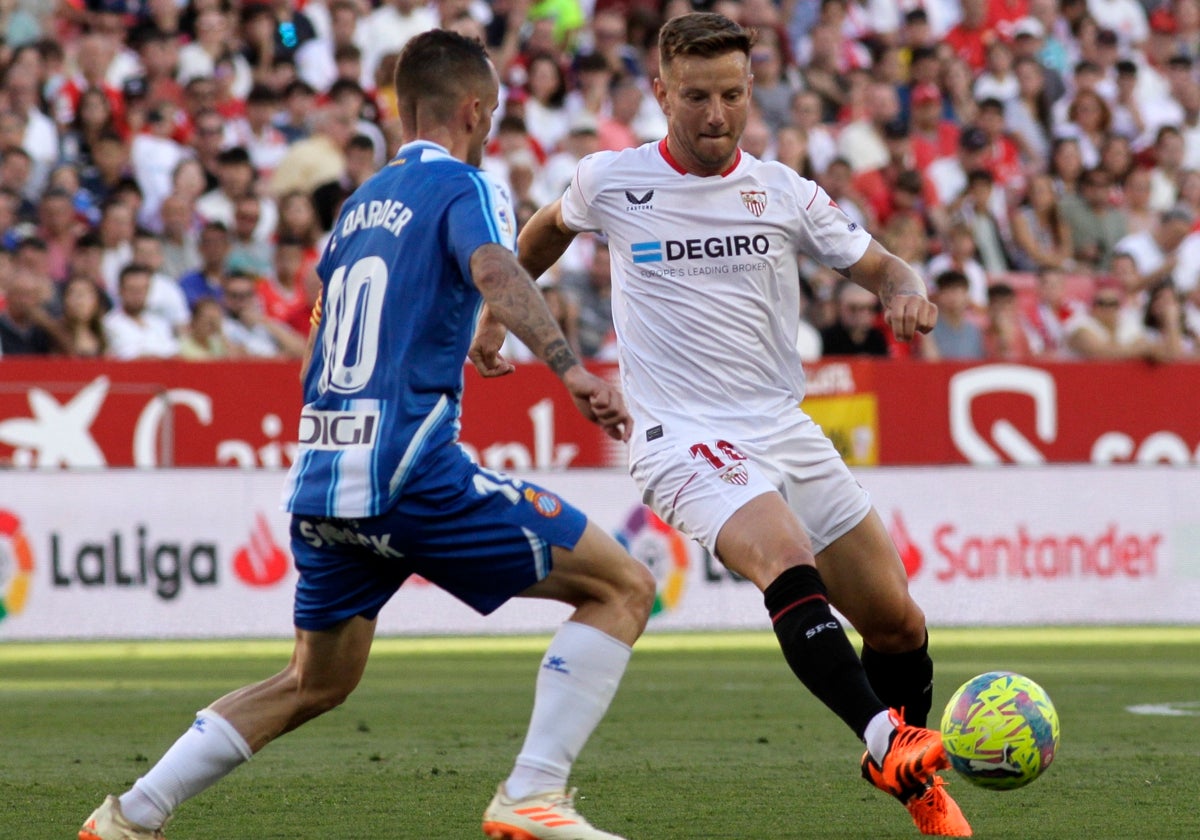Rakitic en su etapa en el Sevilla FC