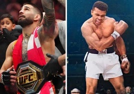 Ilia Topuria y Muhammad Ali