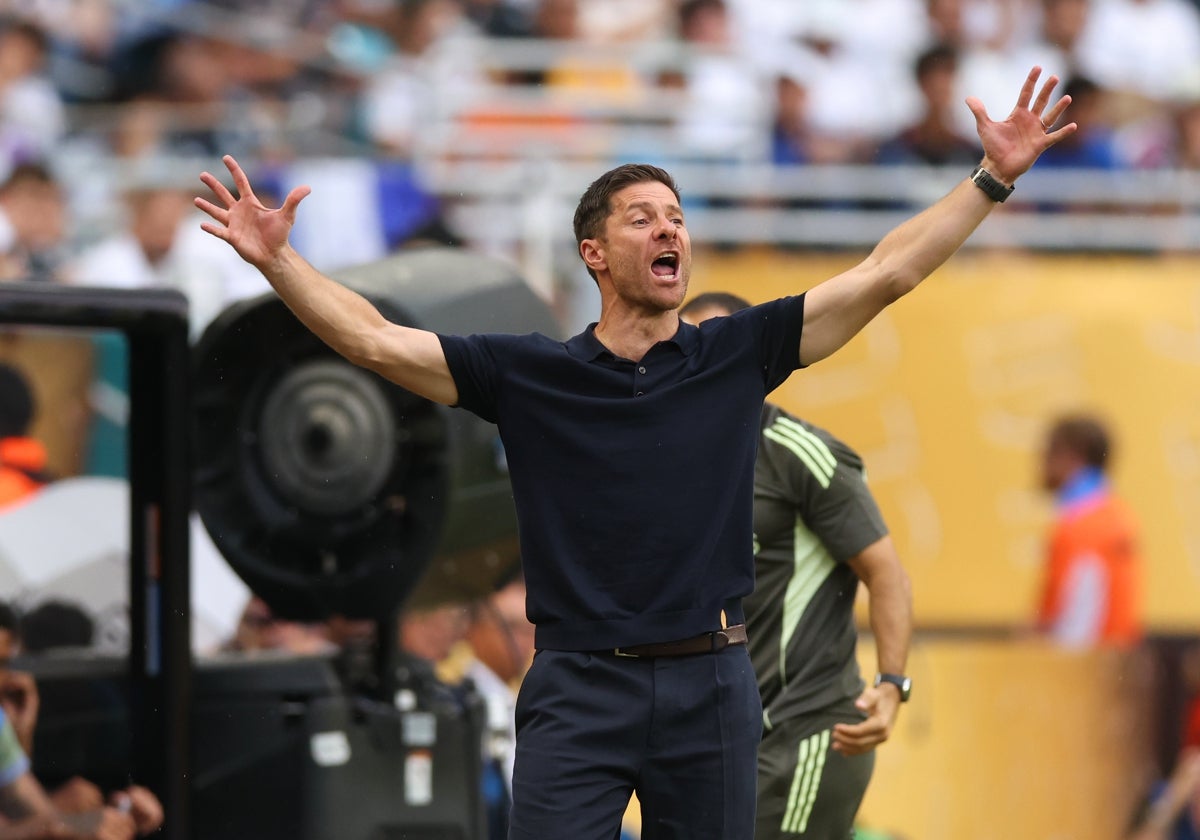 Xabi Alonso, durante el partido de octavos contra la Juventus